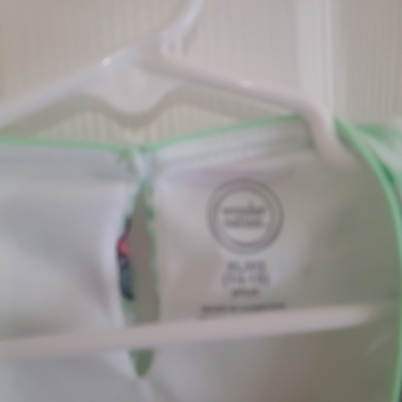 Wonder Nation Green and White Dress - Picture 5 of 6